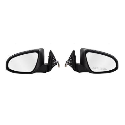Rareelectrical - New Door Mirror Pair W/ Heat Power Compatible With Toyota Camry 2015 87901-06040 8790606040 - Image 1