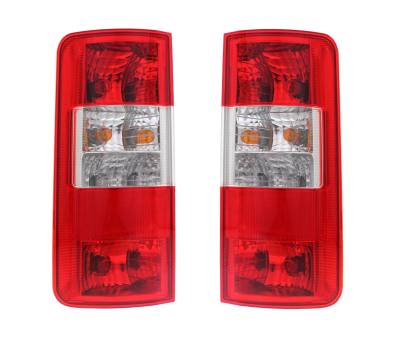 Rareelectrical - New Pair Of Tail Lights Compatible With Ford Transit Connect 10-14 9T1z-13405-A 9T1z-13404-A 9T1z - Image 1