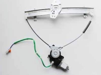 Rareelectrical - New Front Right Window Regulator Compatible With 01 02 03 04 05 Honda Civic Coupe 125-58877R 88139 - Image 2