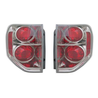 Rareelectrical - New Pair Of Tail Lights Compatible With Honda Pilot 2006 2007 2008 By Part Numbers 33551S9va11 - Image 2