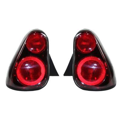 RAREELECTRICAL - New Pair Of Tail Lights Compatible With Chevrolet Monte Carlo 2000 2001 Gm2801180 Gm2800180 10326670 - Image 1