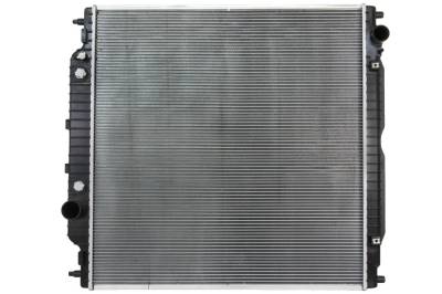 Rareelectrical - New Radiator Assembly Compatible With Ford 05-07 F250 F350 F450 F550 Super Duty 6.0L 6.8L V8 2061 - Image 1