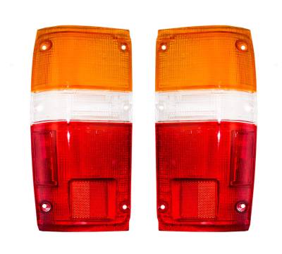 Rareelectrical - New Tail Light Pair Compatible With Toyota Pickup 1984-88 8155189133 81561-89133 81551-89133 - Image 2