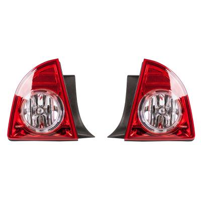 New Pair Of Tail Lights Compatible With Chevrolet Malibu Ltz 2008 2009 Gm2819185 Gm2818185 25879096