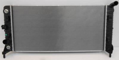 Rareelectrical - New Radiator Assembly Compatible With 2012-2013 Chevrolet Impala 3.6L V6 217 Cid 22809024 22809024 - Image 2