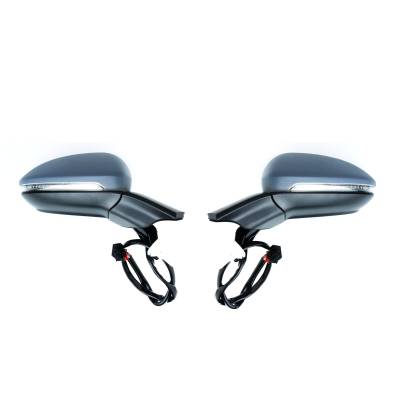 Rareelectrical - New Pair Of Door Mirrrors Compatible With Volkswagen Golf 5G0-857-522-C 5G0-857-538-E-Gru Vw1321154 - Image 2