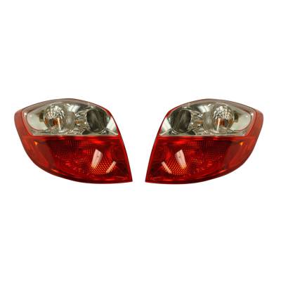 Rareelectrical - New Tail Light Pair Compatible With Toyota Matrix 2009-2014 To2800182 81560-02450 To2801182 - Image 1