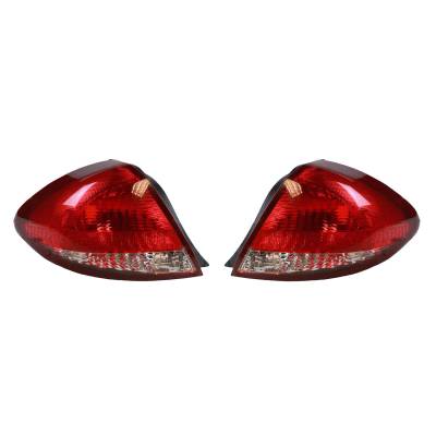 Rareelectrical - New Pair Of Tail Lights Compatible With Ford Taurus Sedan 05 06 07 5F1z13405a Fo2801184 Fo2800184 - Image 2