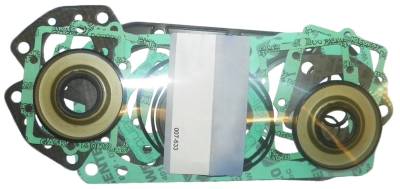 Rareelectrical - New Jet Ski Complete Gasket Kit Compatible With Kawasaki 1994 Xir 750Cc 13001-3718 130013718 - Image 2