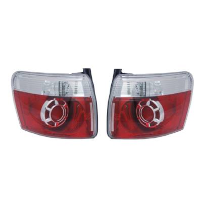 Rareelectrical - New Pair Of Outer Tail Lights Compatible With Gmc Acadia 2007-2011 Gm2801216 Gm2800216 20912757 - Image 1