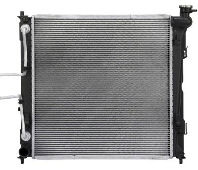 Rareelectrical - New Radiator Assembly Compatible With 2011-13 Hyundai Sonata 2.0L L4 1998Cc 122 Cid At/Mt 13189 - Image 2
