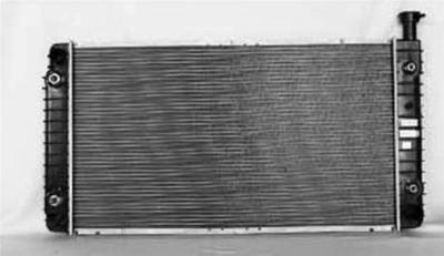 Rareelectrical - Radiator Assembly Compatible With Chevy 96-02 1500 2500 4.3L V6 262 Cid Gm3010304 Rea412042a 21402 - Image 2