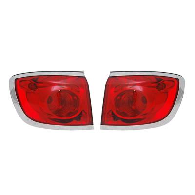 Rareelectrical - New Pair Of Outer Tail Lights Compatible With Buick Enclave 2010 2011 2012 Gm2805101 Gm2804101 - Image 2