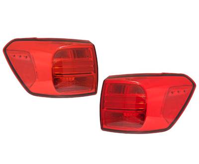 Rareelectrical - New Pair Of Outer Tail Lights Compatible With Toyota Sienna To2805123 81550-08050 To2804123 - Image 2