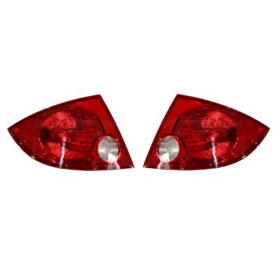Rareelectrical - New Pair Of Tail Lights Compatible With Pontiac Persuit Sedan 2005 2006 Gm2801190 Gm2800190 22751401 - Image 1