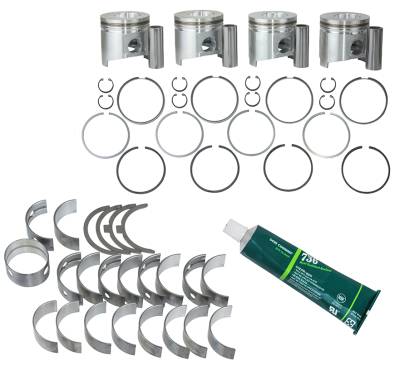 Rareelectrical - New Komatsu Excavator Wheel Loader Compatible With Yanmar 4Tnv88 Engine Rebuild Kit 4Tnv88 - Image 2