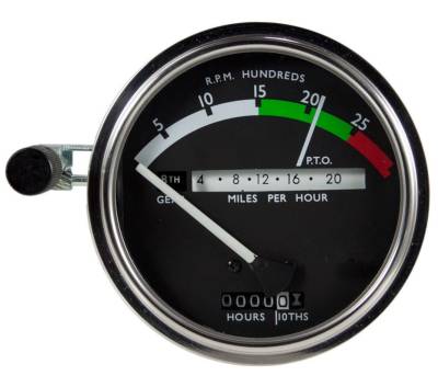 New Tachometer Compatible With John Deere Tractor 2510 2520 3020 4020 White Needle Re206854w