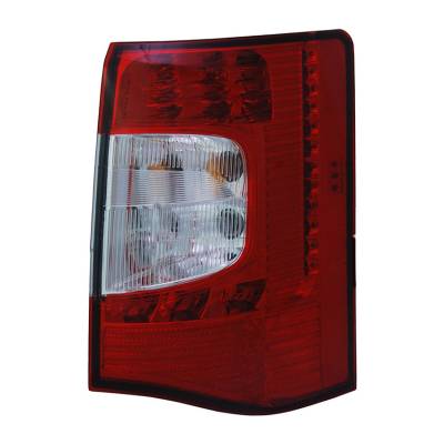 Rareelectrical - New Right Tail Light Compatible With Chrysler Town And Country 2011 2012 2013 2014 2015 2016 By Part - Image 3