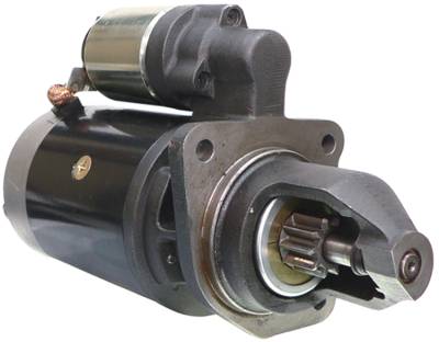 Rareelectrical - New 12V Cw Starter Compatible With Case Industrial Is0705 Is 0705 Azj3243 9-142-885 9142885 - Image 1