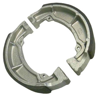 Rareelectrical - New Brake Shoes Compatible With Kawasaki Bayou 185 1986-88 220 88-2002 250 03-2011 410481017 - Image 1