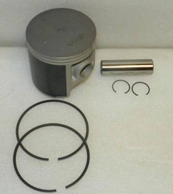 Rareelectrical - New Platinum Piston Kit Compatible With .5Mm Over Yamaha 94-09 Super Jet 93-96 Wave Blaster 700 - Image 1