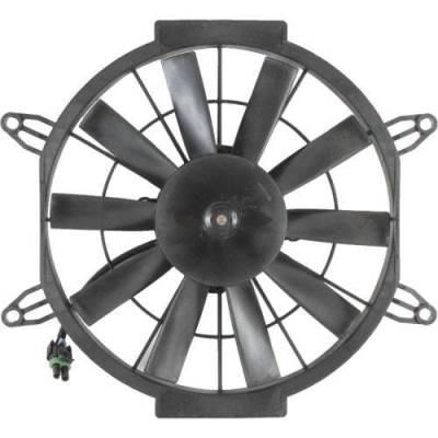Rareelectrical - New Cooling Fan Assembly Compatible With Polaris 12V 2012 Sportsman 500 Ho Rfm0016 70-1024 2411330 - Image 1