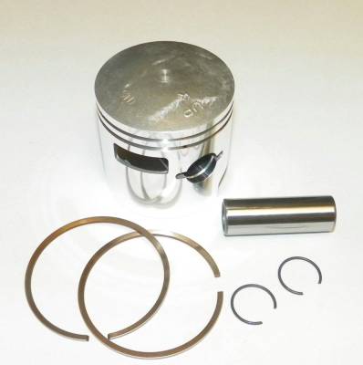 Rareelectrical - New Jet Ski Piston Kit Compatible With 1Mm Over Yamaha 1989-1990 Wave Jammer 500Cc 6K8116310095 - Image 2