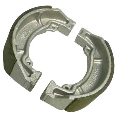 Rareelectrical - New Front Brake Shoes Compatible With Kawasaki 3-Wheeler Klt200 81-84 250 82-1985 41048-1085 - Image 3