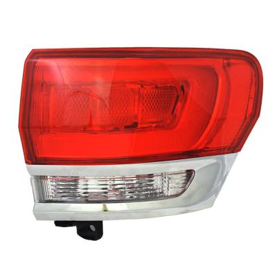 Rareelectrical - New Outer Right Tail Light Compatible With Jeep Grand Cherokee Overland 2014-15 Ch2805106 68110016Ae - Image 1