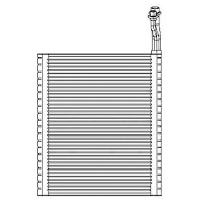 Rareelectrical - New A/C Evaporator Core Compatible With Chevrolet Suburban 1500 3500 Hd 2014-2016 22808919 23281450 - Image 1
