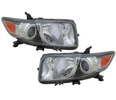 Rareelectrical - New Pair Of Headlights Compatible With Scion Xb 2011-2015 Sc2518106 81130-12E20 Sc2519106 - Image 2