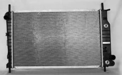 Rareelectrical - New Radiator Assembly Compatible With Mercury 95-02 Cougar Mystique 2.0L L4 1989Cc 121 Cid - Image 2