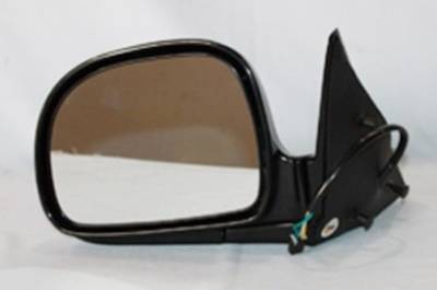 Rareelectrical - New Lh Door Mirror Compatible With Chevy 95-97 Blazer 94-97 S10 Sport Utility Power W/O Heat - Image 3
