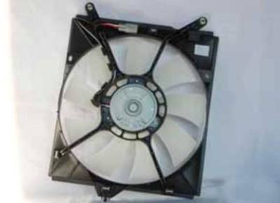 Rareelectrical - New Ac Condenser Fan Assembly Compatible With 2000-2004 Toyota Avalon 16363-0A050 Fa70112 - Image 1