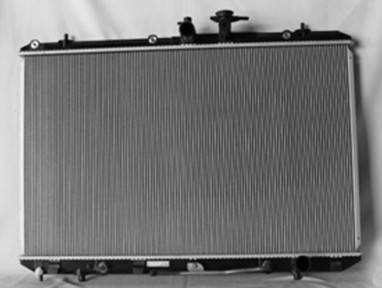 Rareelectrical - New Radiator Assembly Compatible With Toyota 08-10 Highlander 3.5L V6 3456Cc W/ Automatic Trans 3375 - Image 1