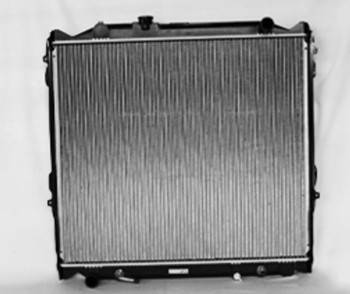 Rareelectrical - New Radiator Assembly Compatible With Toyota 96-00 4Runner 2.7L 3.4L L4 V6 2694Cc 3378Cc Cu1998 2607 - Image 2