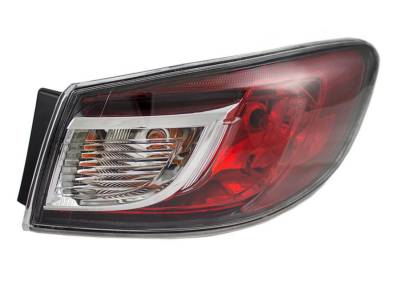 Rareelectrical - New Right Outer Tail Light Compatible With Mazda 3 Sedan Bbm4-51-150F Bbm451150f Ma2801144 - Image 1
