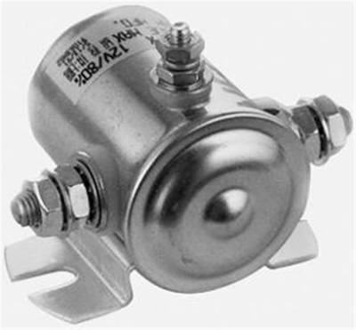 New Snow Plow Power Unit Start Solenoid Compatible With 12V Dc 3 Post Flat Base Metal Case