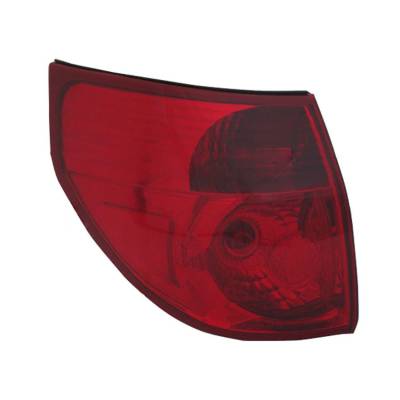 Rareelectrical - New Left Tail Light Compatible With Toyota Sienna 2006-10 To2804102 81560-Ae020 81560Ae020 - Image 1
