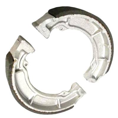 Rareelectrical - New Rear Brake Shoes Fits Kawasaki Atv Bayou 185 1985-88 220 1988-2002 410481069 - Image 2
