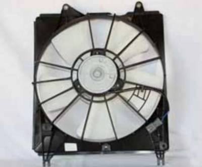 New Left Driver Side Engine Cooling Fan Assembly Compatible With 2007-12 Acura Rdx Fa70512