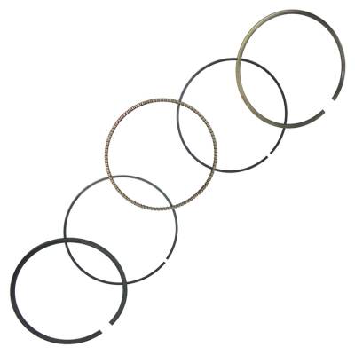 Rareelectrical - New Piston Ring Set Compatible With Yamaha Atv Grizzly 660 100.5Mm 2002-04-2006 3Yf116102000 - Image 2