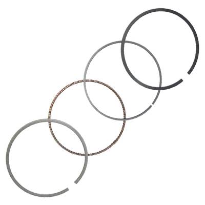 Rareelectrical - New Piston Ring Set .5Mm Over Fits Kawasaki Atv Prarie 4X4 650 2002-03 130250001 - Image 1