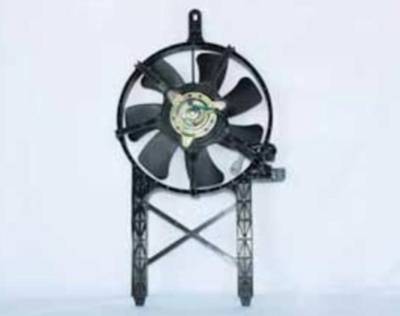 New Ac Condenser Fan Assembly Compatible With 2005-2006 Nissan Frontier 4.0L V6 315-55032-200 76048