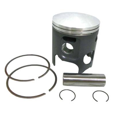 Rareelectrical - New Piston Kit 64Mm Bore Fits Yamaha Atv Banshee 350 1987-2005 2006 2Gu116310094 - Image 1