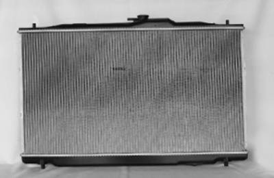 Rareelectrical - New Radiator Assembly Compatible With Acura 07-09 Rd. 2.3L L4 2300Cc W/ Automatic Trans Cu2916 2212 - Image 1