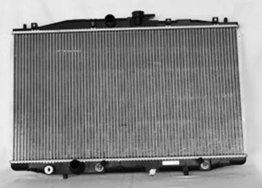 Rareelectrical - New Radiator Assembly Compatible With Acura 06-08 Tsx 2.4L L4 2354Cc 19010-Rbb-A51 Ac3010143 2688 - Image 1