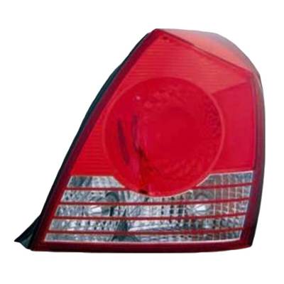 Rareelectrical - New Passenger Side Tail Light Compatible With Hyundai Elantra Sedan 2004-2006 Hy2801130 92402-2D550 - Image 2