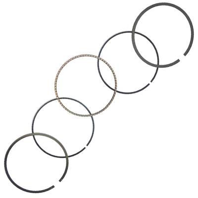 Rareelectrical - New Piston Ring Set 1Mm Over Fits Kawasaki Prairie 4X4 300 1999-2002 130241080 - Image 3