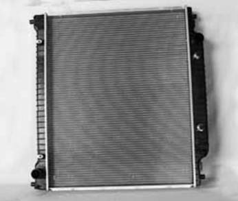 Rareelectrical - New Radiator Assembly Compatible With Ford 08-09 E150 E250 E350 E450 Econoline Super Duty 5.4L 8C2z - Image 2